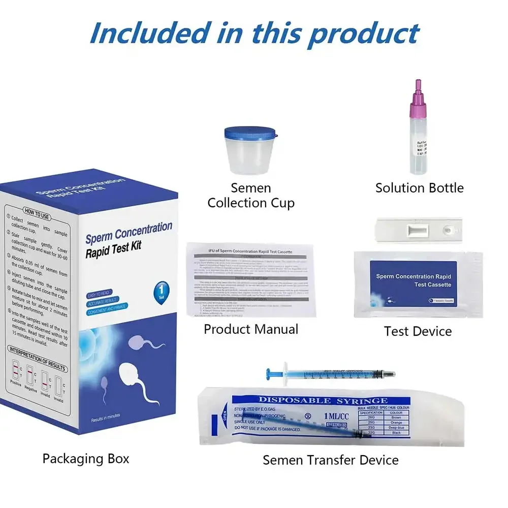 Kit de detección de concentración de esperma hombres (Sin Stock) - Imagen 8