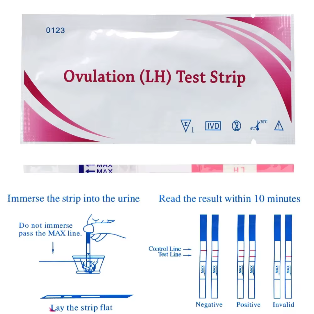 40 Test Ovulacion Reactivas LH- 99% Precision Via Orina (Envio Gratis) - Imagen 3