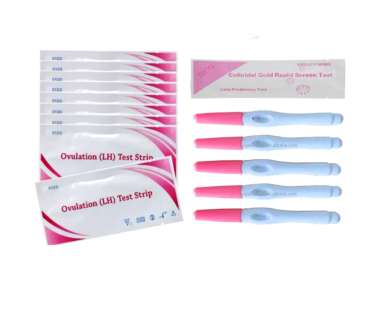 Pack Test 30 Ovulacion + 5 Embarazo Formato Lapiz (Envio Gratis)